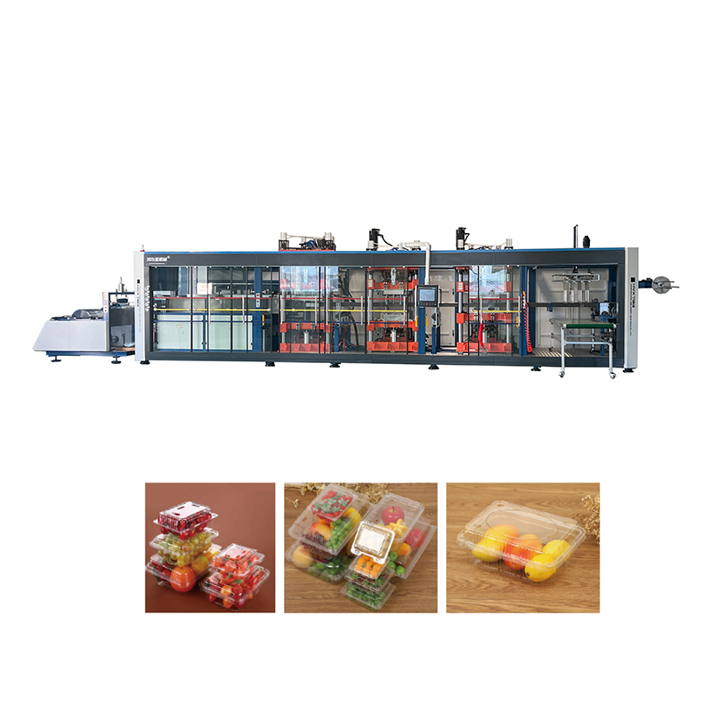 Hyx 7185-4 Full-Automatic IV Stations Thermoforming Machina