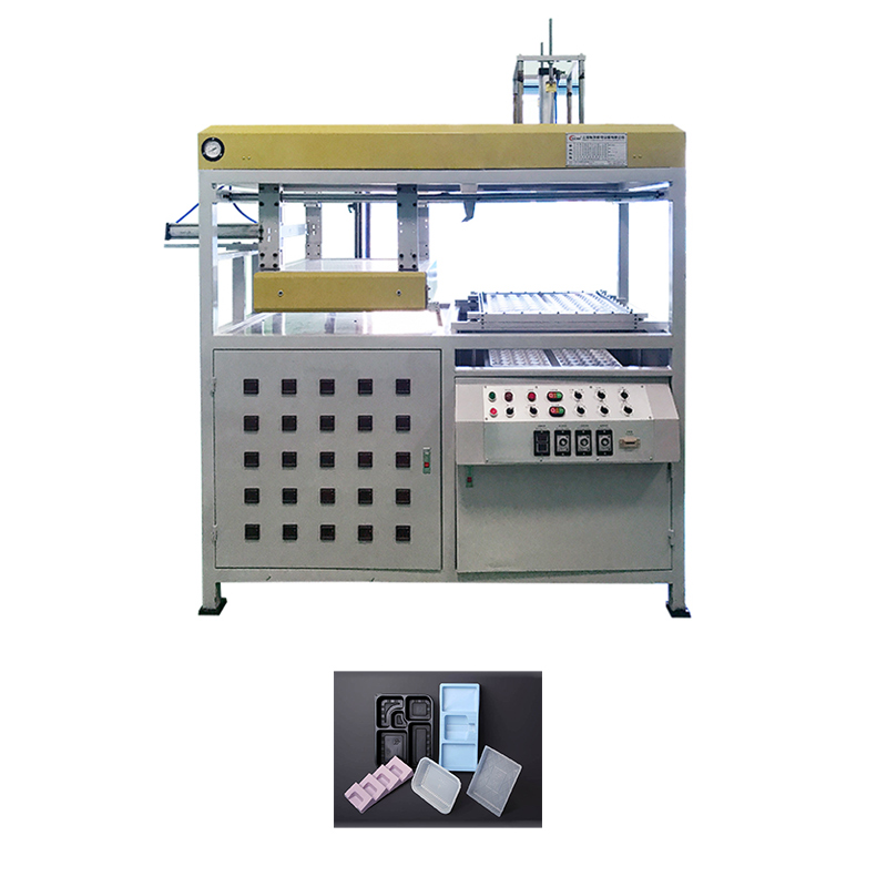 Manual vacuo formando machine